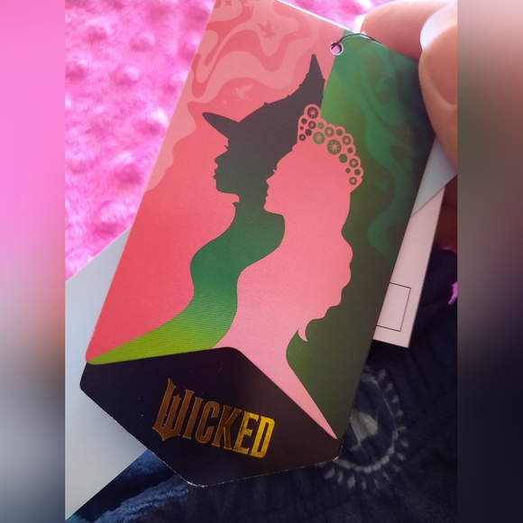 Pink and Green Wicked Pajama Set with Socks💚🩷 - Picture 6 of 8